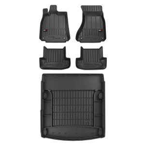 Audi S5 Floor-Trunk Mats - Omac - 3D Premium - Black - '07-'16